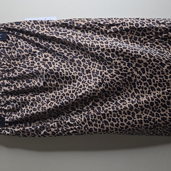 Women's Isabel Maternity Leopard Print Midi A Line Skirt XS - Picture 10 of 11